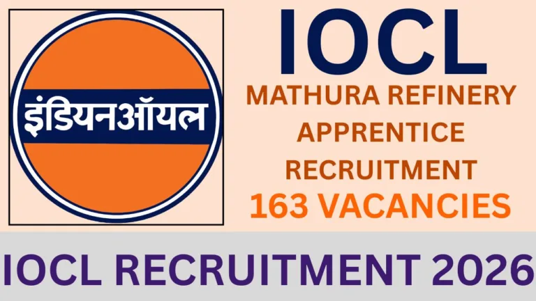 IOCL RECRUITMENT 2026